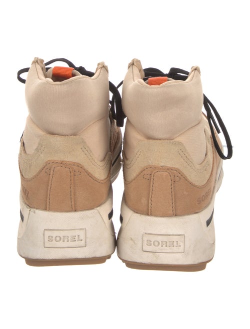 Sorel Suede Wedge Sneakers