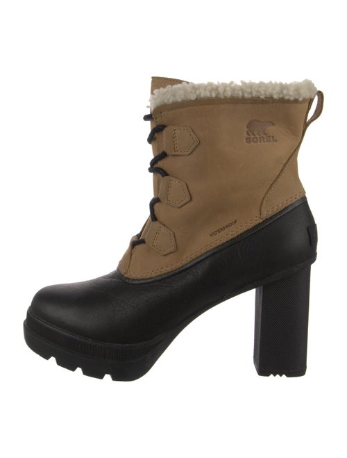 Sorel Leather Lace-Up Boots