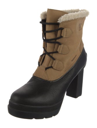 Sorel Leather Lace-Up Boots