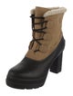 Sorel Leather Lace-Up Boots