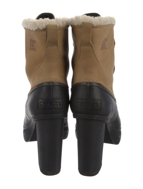 Sorel Leather Lace-Up Boots