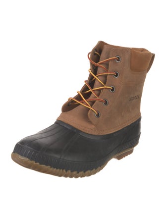 Sorel Leather Lace-Up Boots