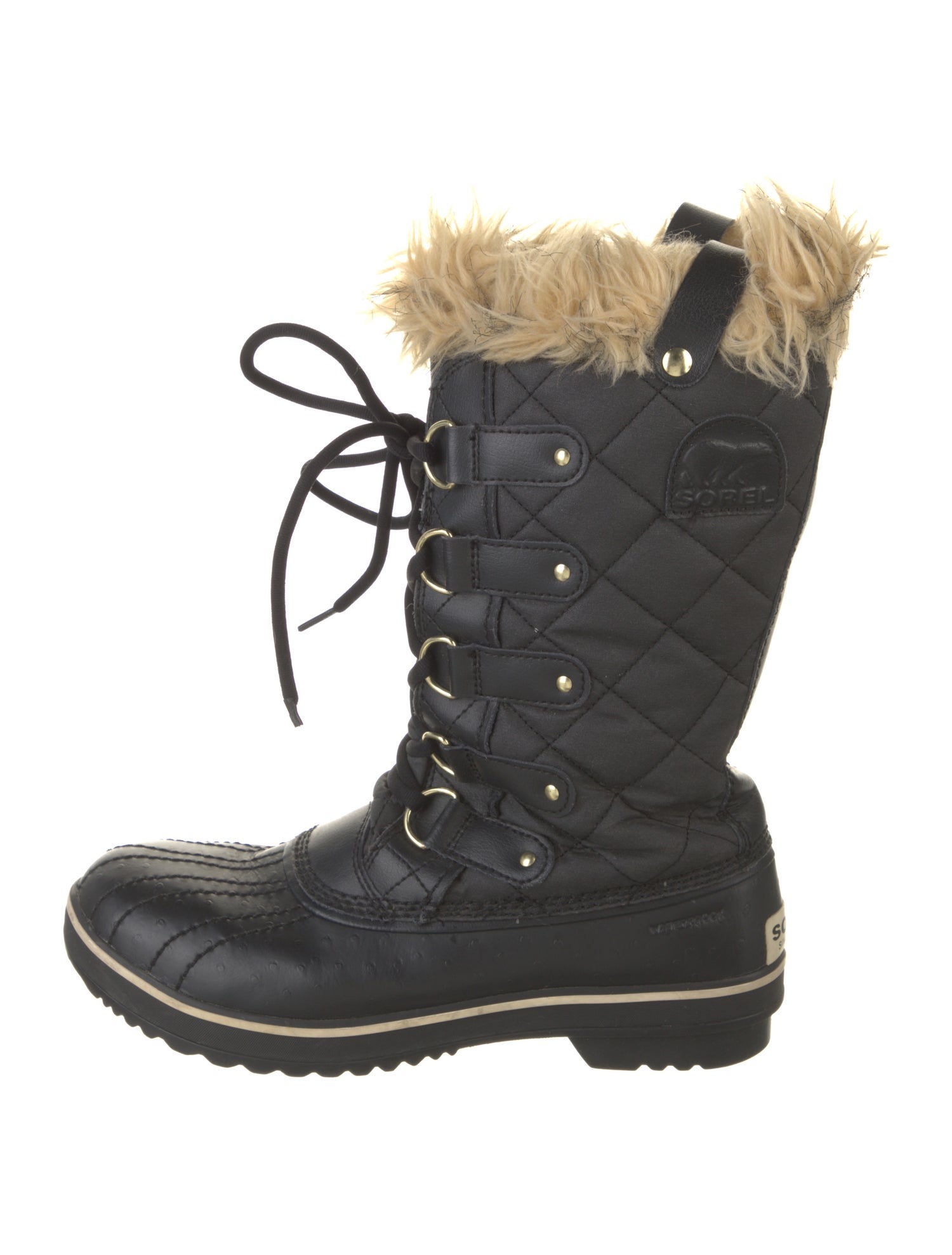 Sorel Nylon Printed Lace-Up Boots