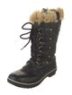 Sorel Nylon Printed Lace-Up Boots