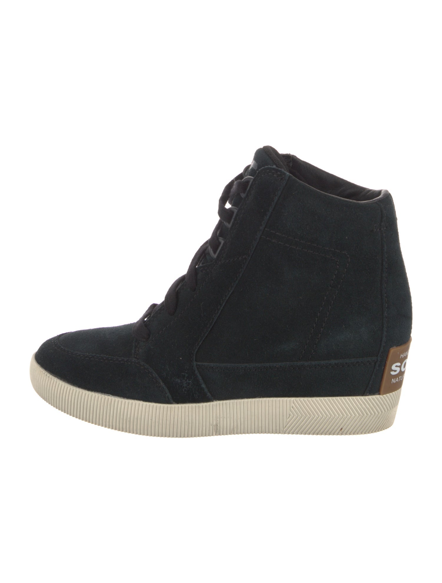 Sorel Suede Wedge Sneakers