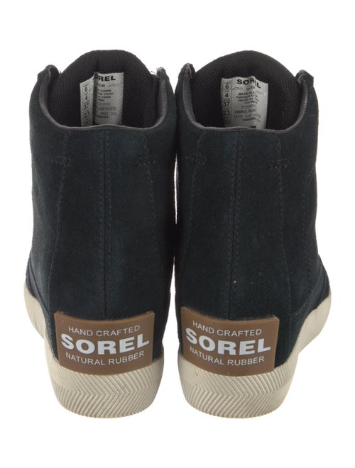Sorel Suede Wedge Sneakers