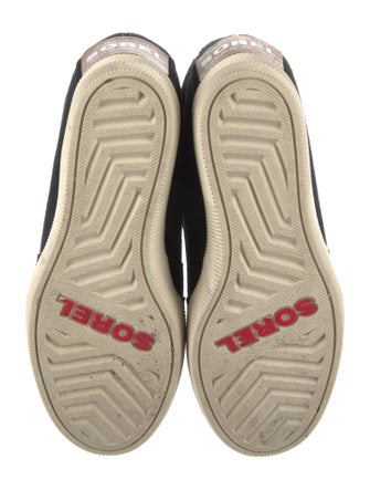 Sorel Suede Wedge Sneakers