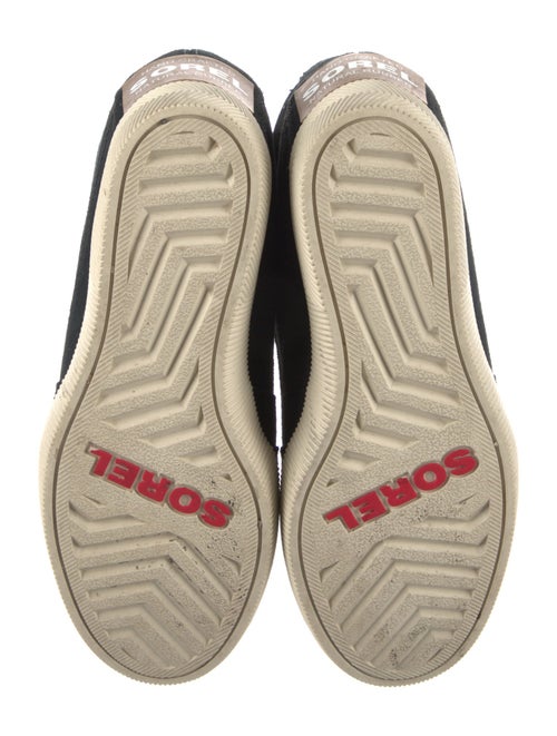 Sorel Suede Wedge Sneakers