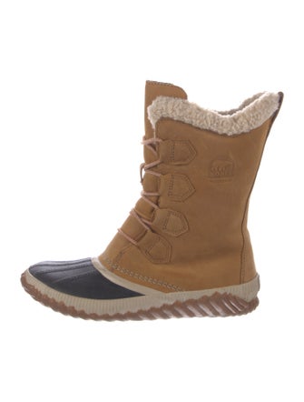 Sorel Leather Lace-Up Boots