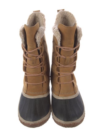 Sorel Leather Lace-Up Boots
