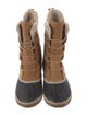 Sorel Leather Lace-Up Boots