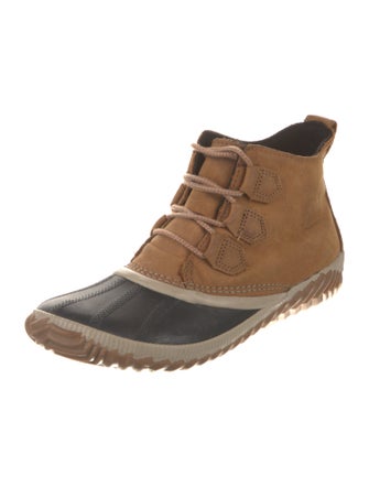 Sorel Suede Lace-Up Boots