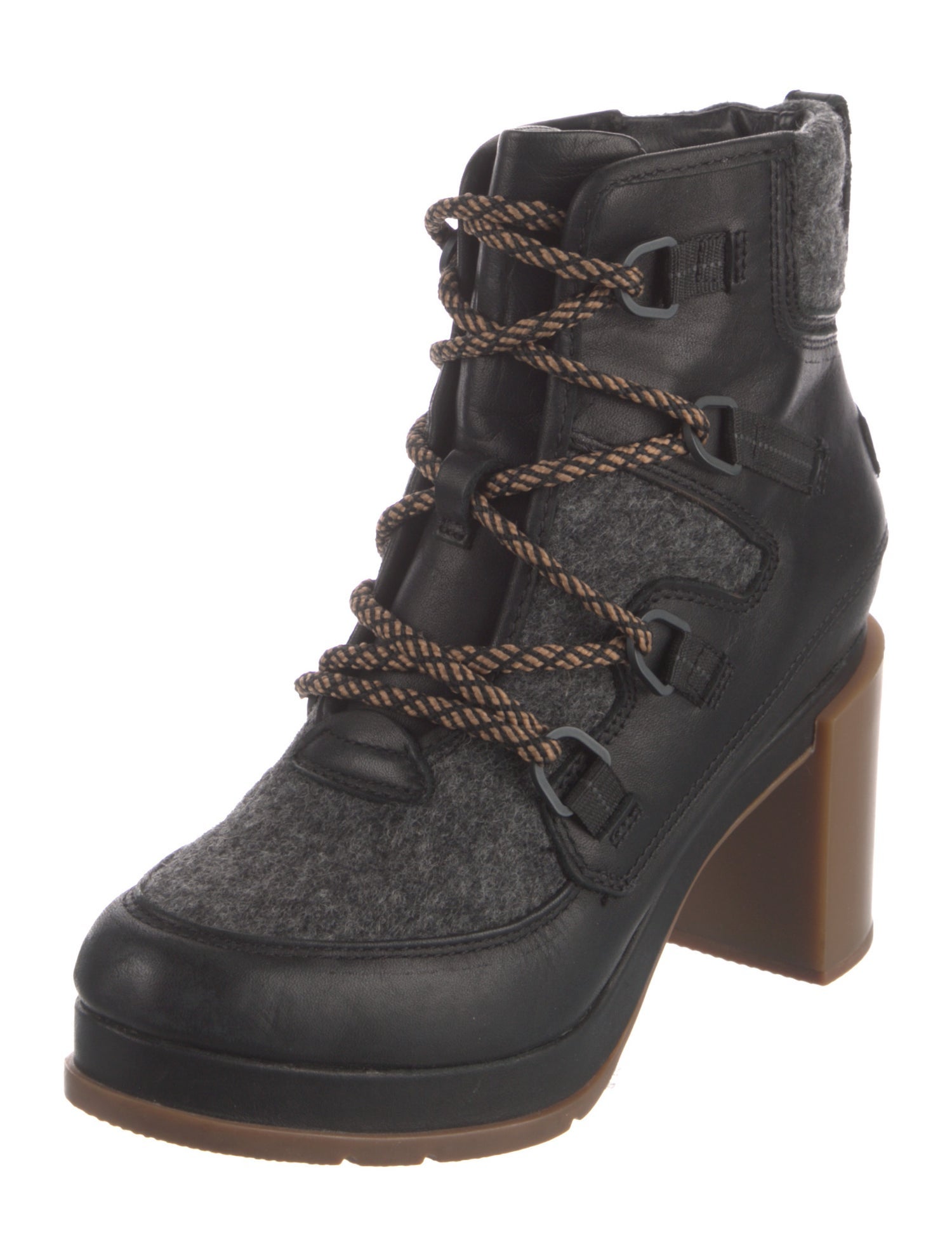 Sorel Leather Lace-Up Boots