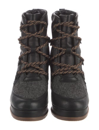 Sorel Leather Lace-Up Boots