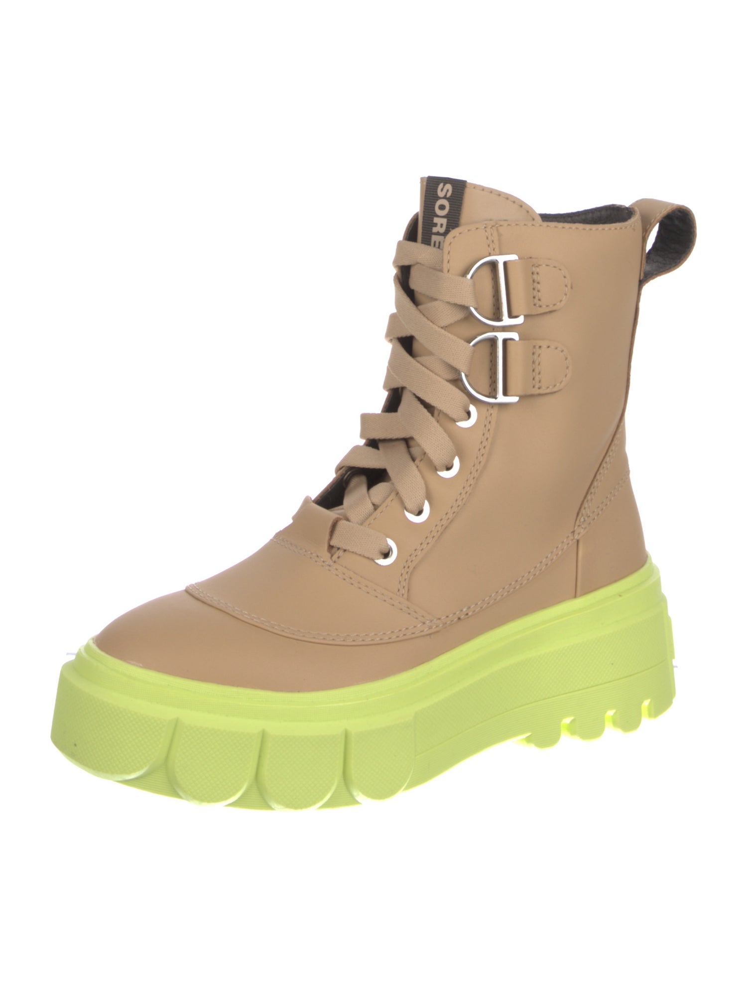 Sorel Leather Lace-Up Boots w/ Tags