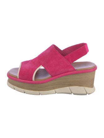 Sorel Suede Slingback Sandals
