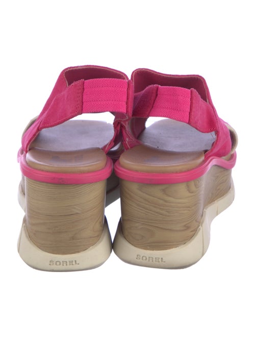 Sorel Suede Slingback Sandals