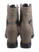 Sorel Leather Printed Combat Boots