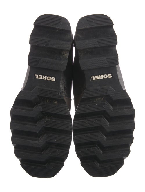 Sorel Leather Printed Combat Boots