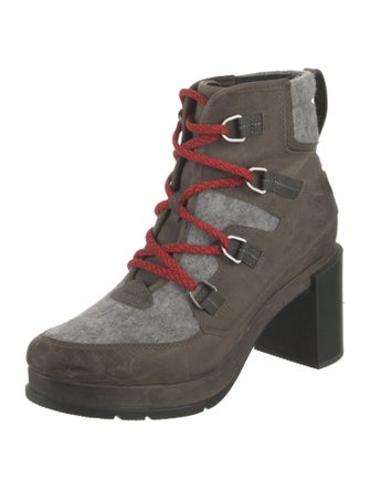 Sorel Leather Lace-Up Boots