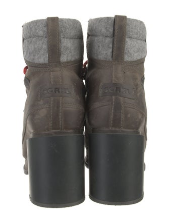 Sorel Leather Lace-Up Boots