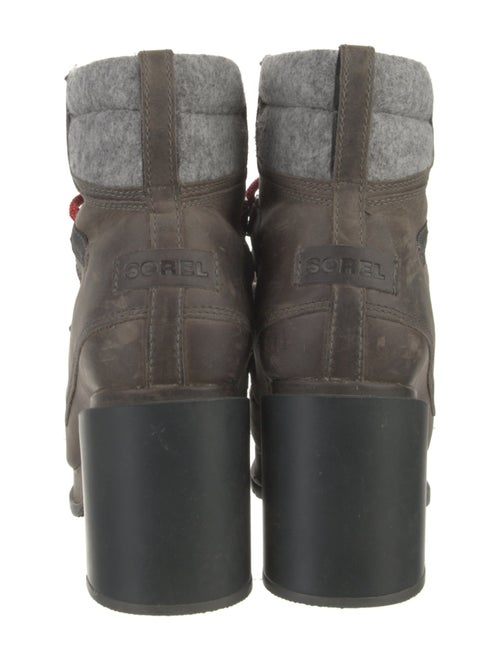 Sorel Leather Lace-Up Boots