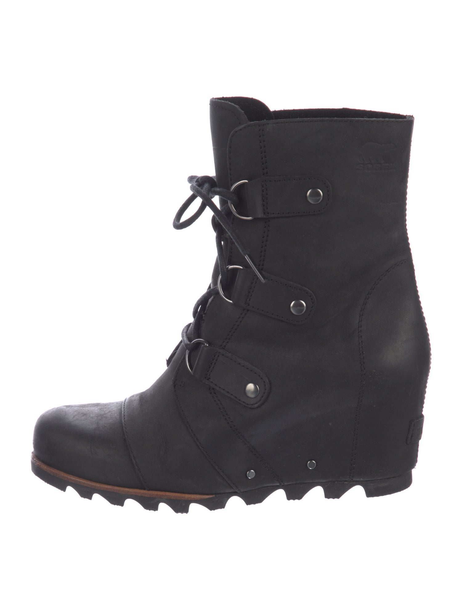 Sorel Leather Lace-Up Boots