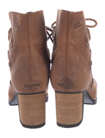 Sorel Leather Lace-Up Boots