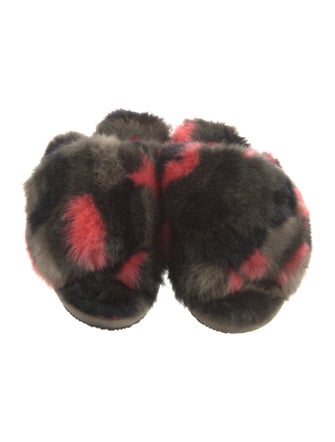 Sorel Fur Printed Slides