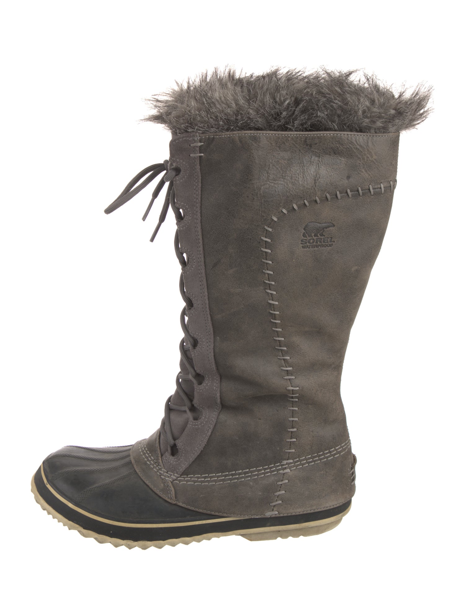 Sorel Leather Lace-Up Boots