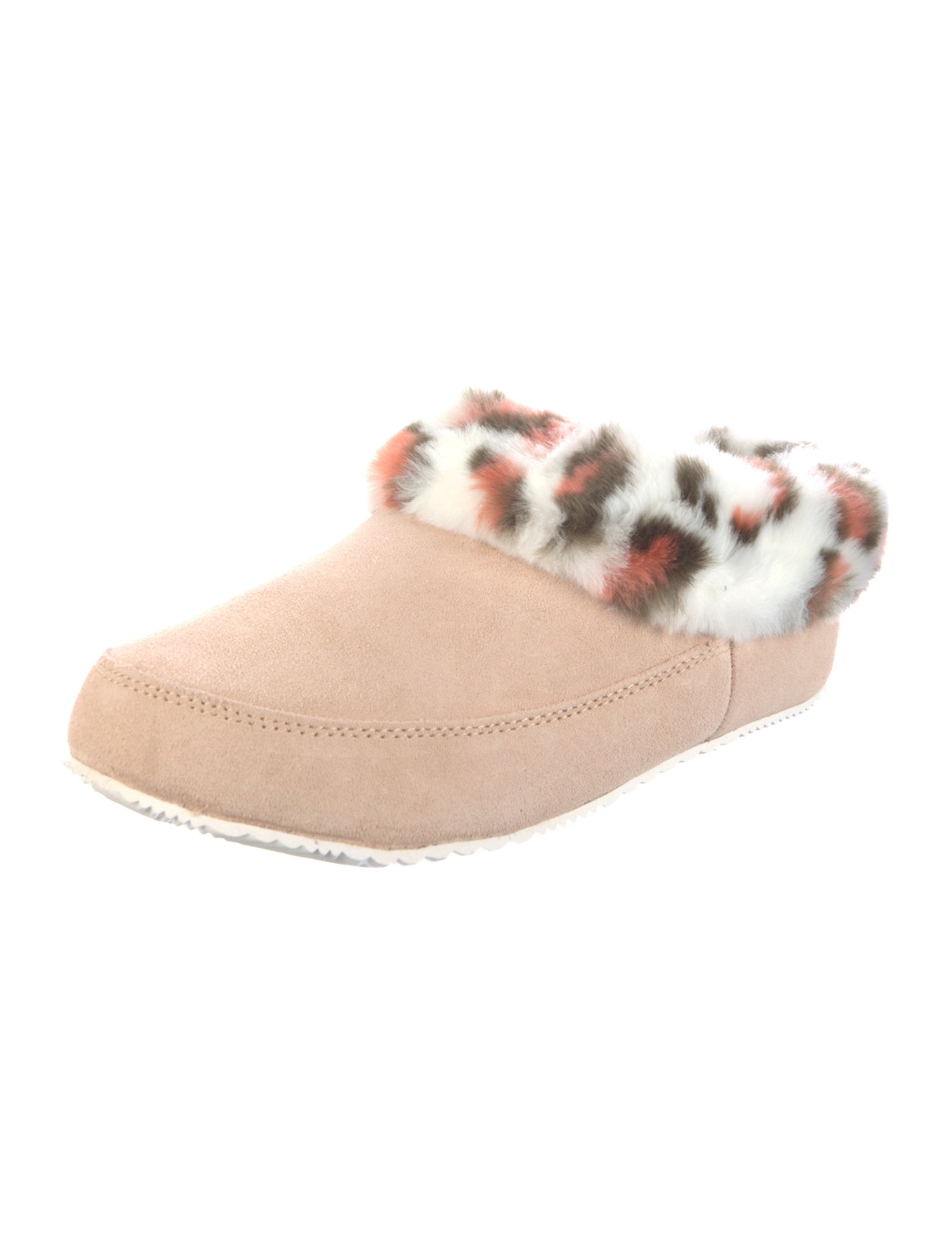Sorel Suede Animal Print Mules