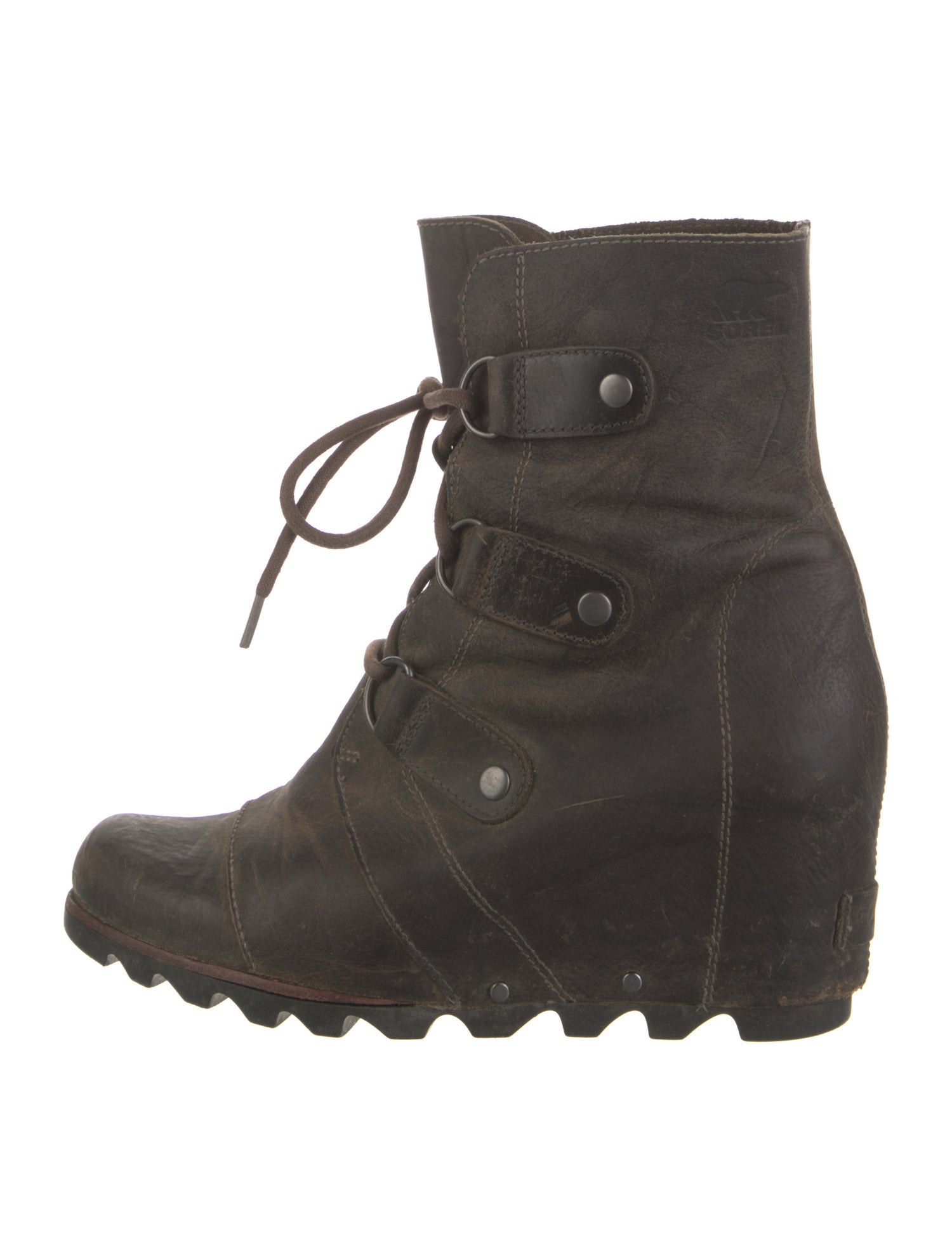 Sorel Leather Lace-Up Boots