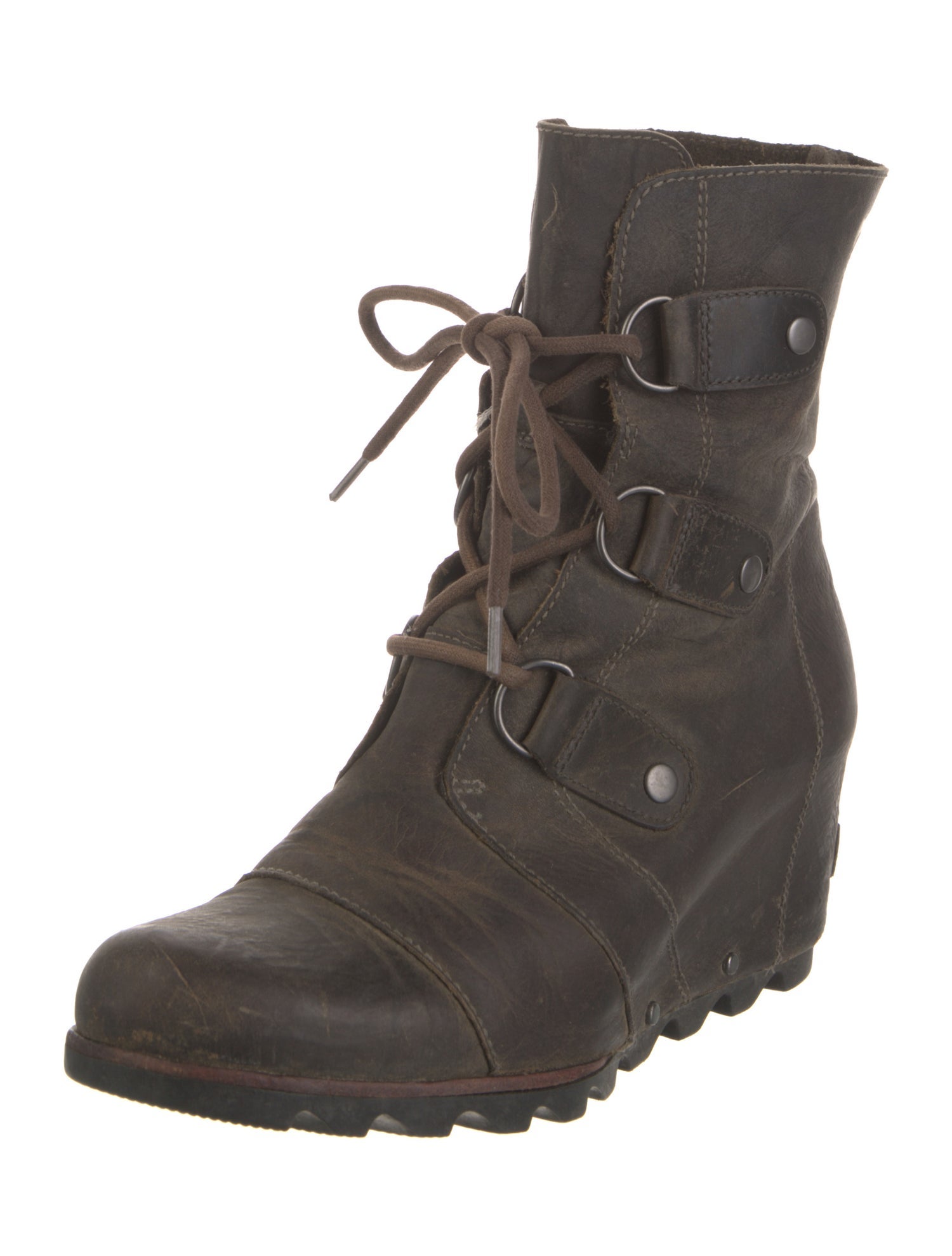 Sorel Leather Lace-Up Boots