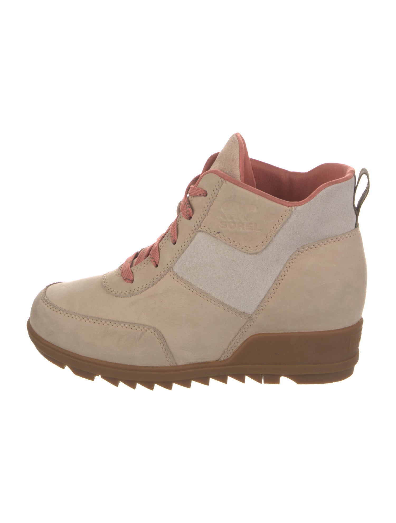 Sorel Suede Wedge Sneakers