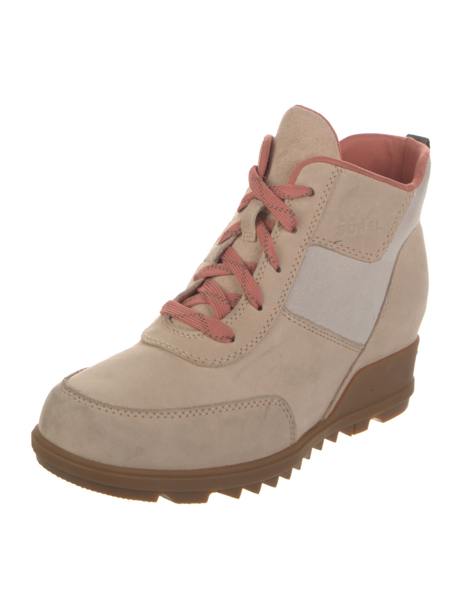 Sorel Suede Wedge Sneakers