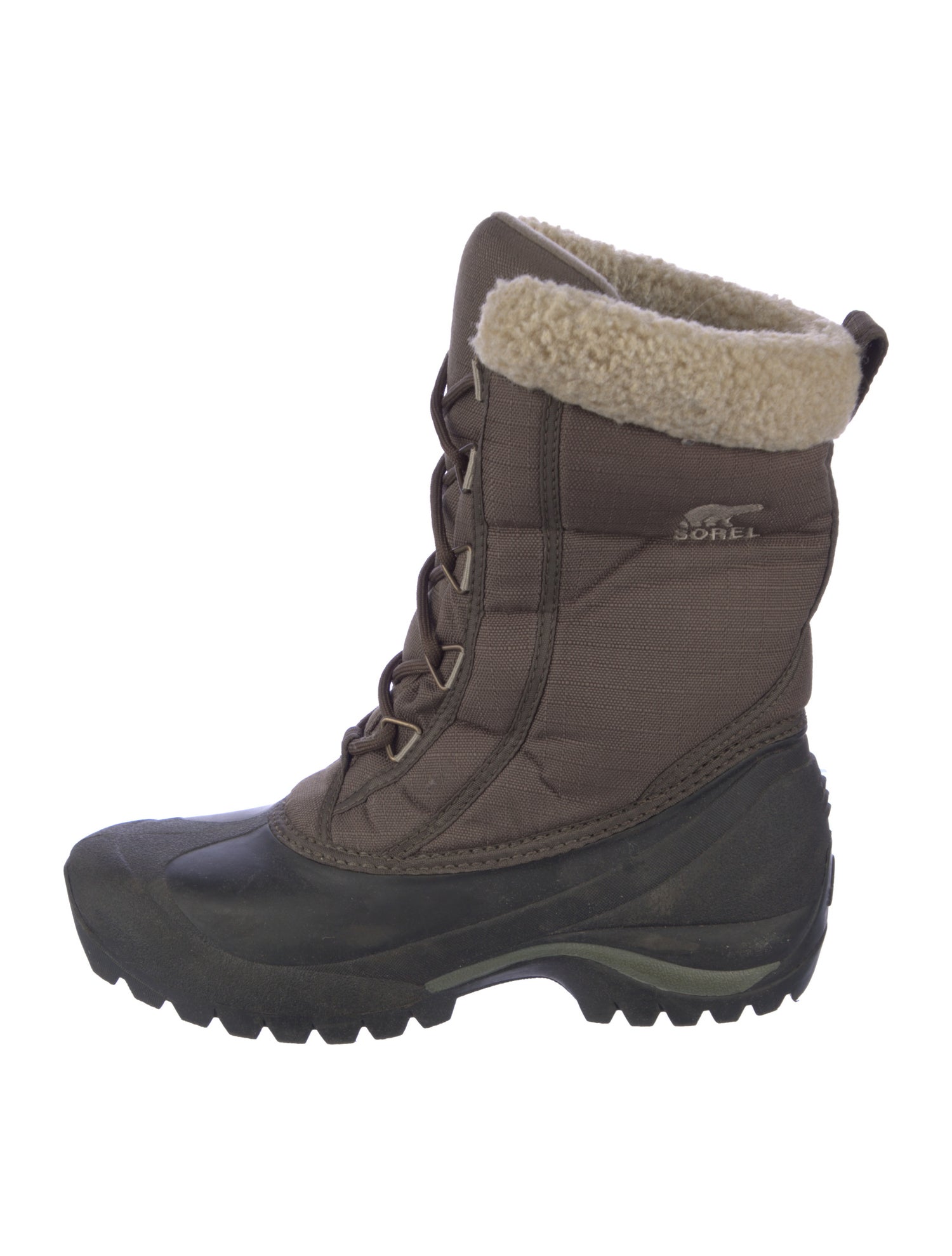 Sorel Rubber Colorblock Pattern Rain Boots