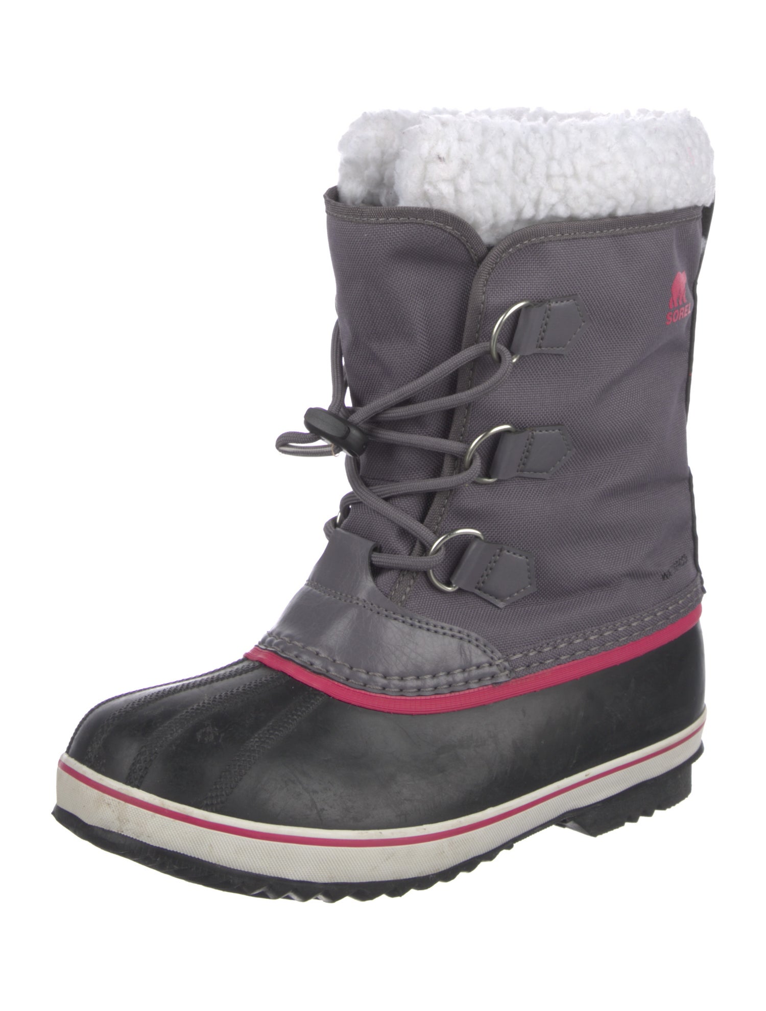 Sorel Nylon Striped Lace-Up Boots