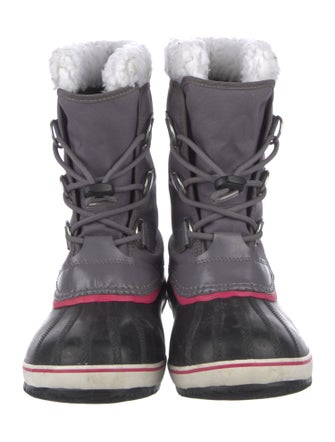 Sorel Nylon Striped Lace-Up Boots