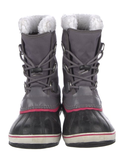 Sorel Nylon Striped Lace-Up Boots