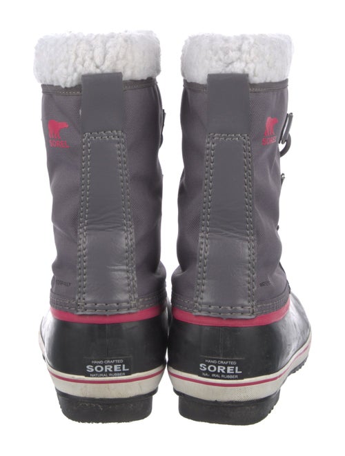 Sorel Nylon Striped Lace-Up Boots
