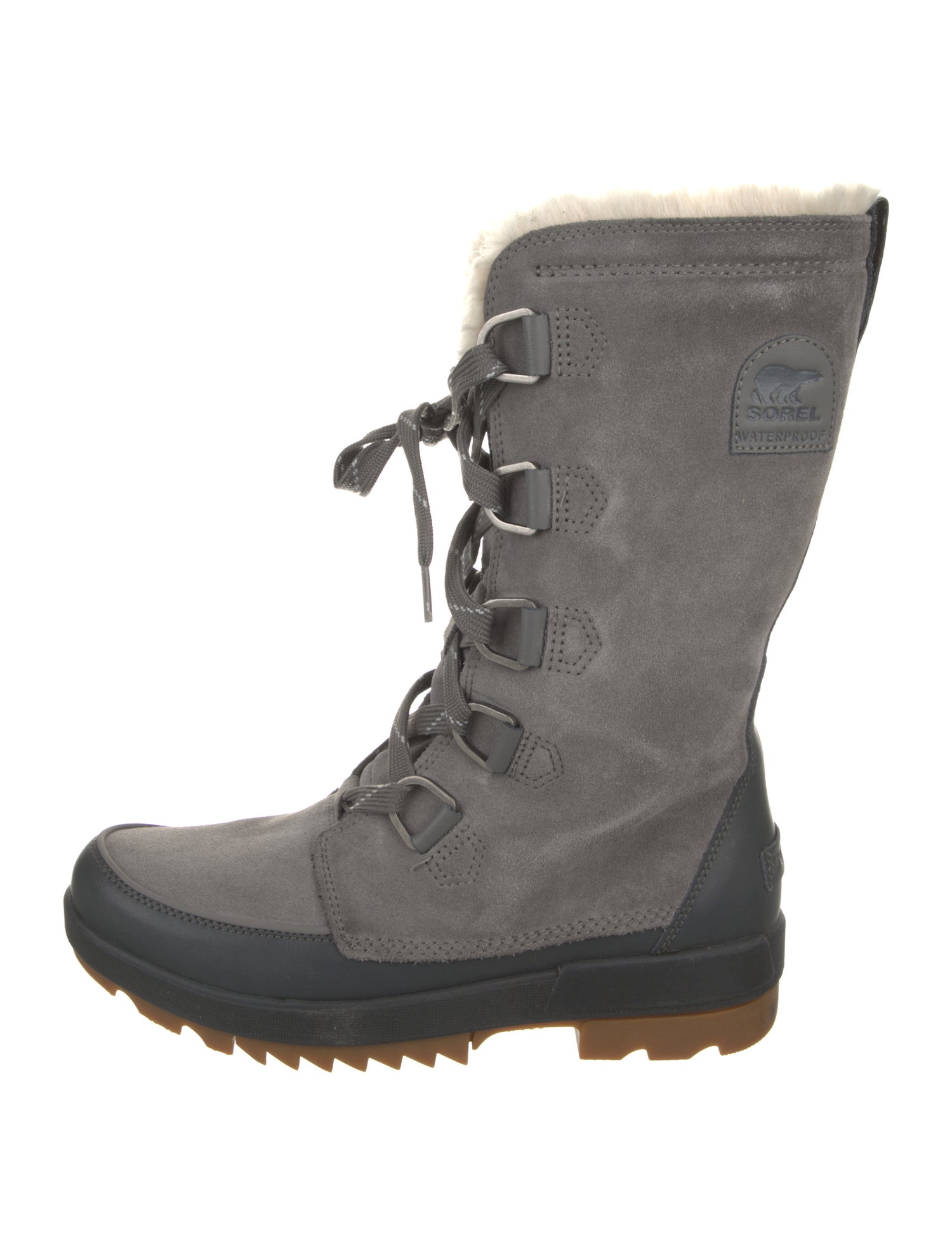 Sorel Suede Combat Boots