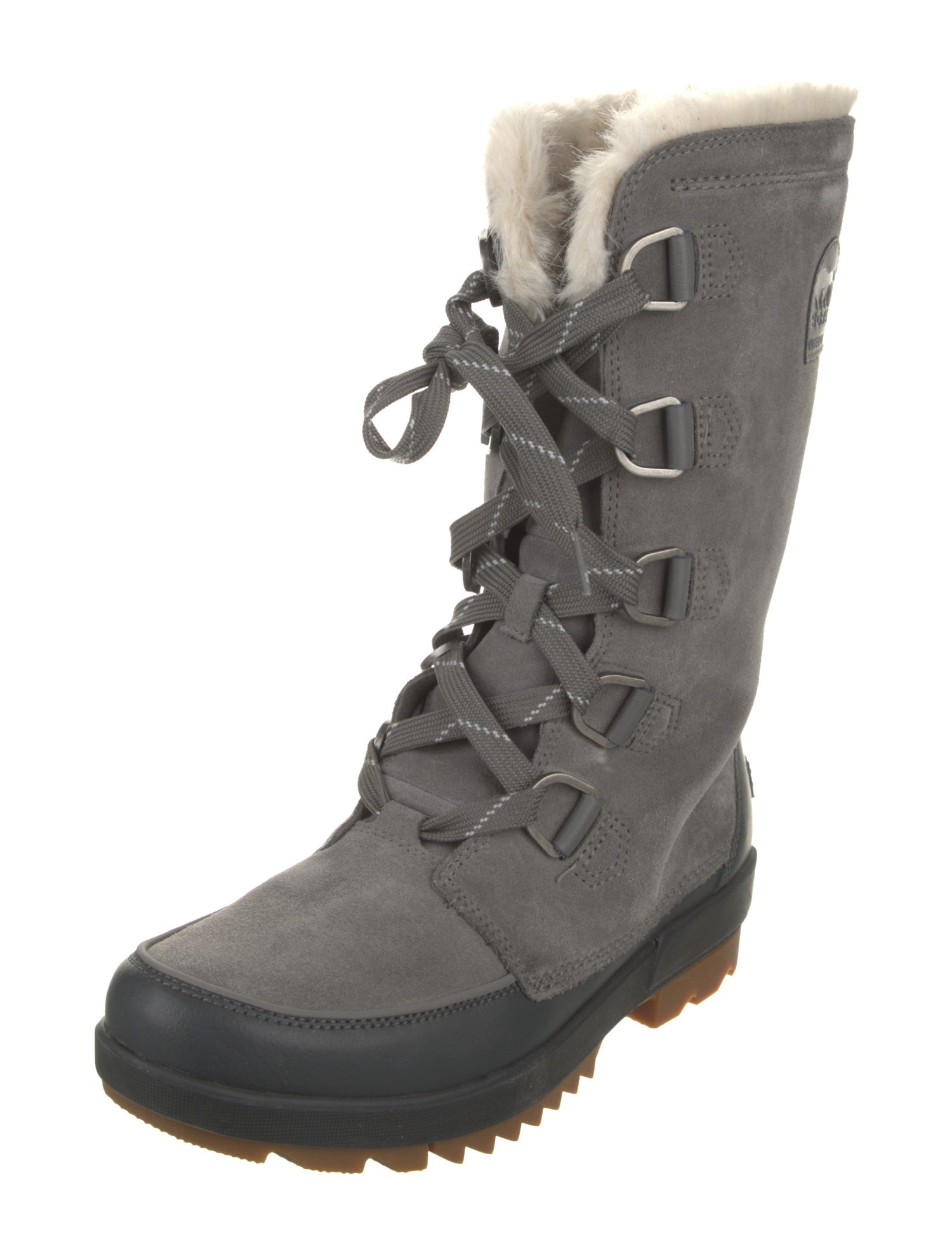 Sorel Suede Combat Boots
