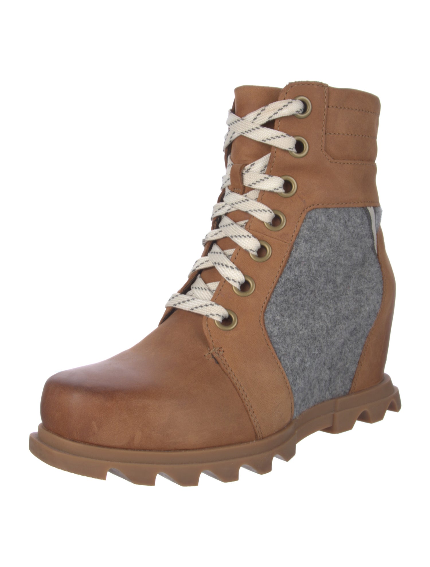 Sorel Leather Lace-Up Boots