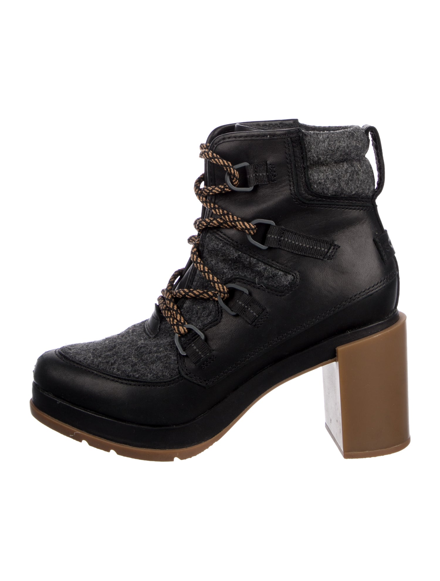 Sorel Leather Lace-Up Boots