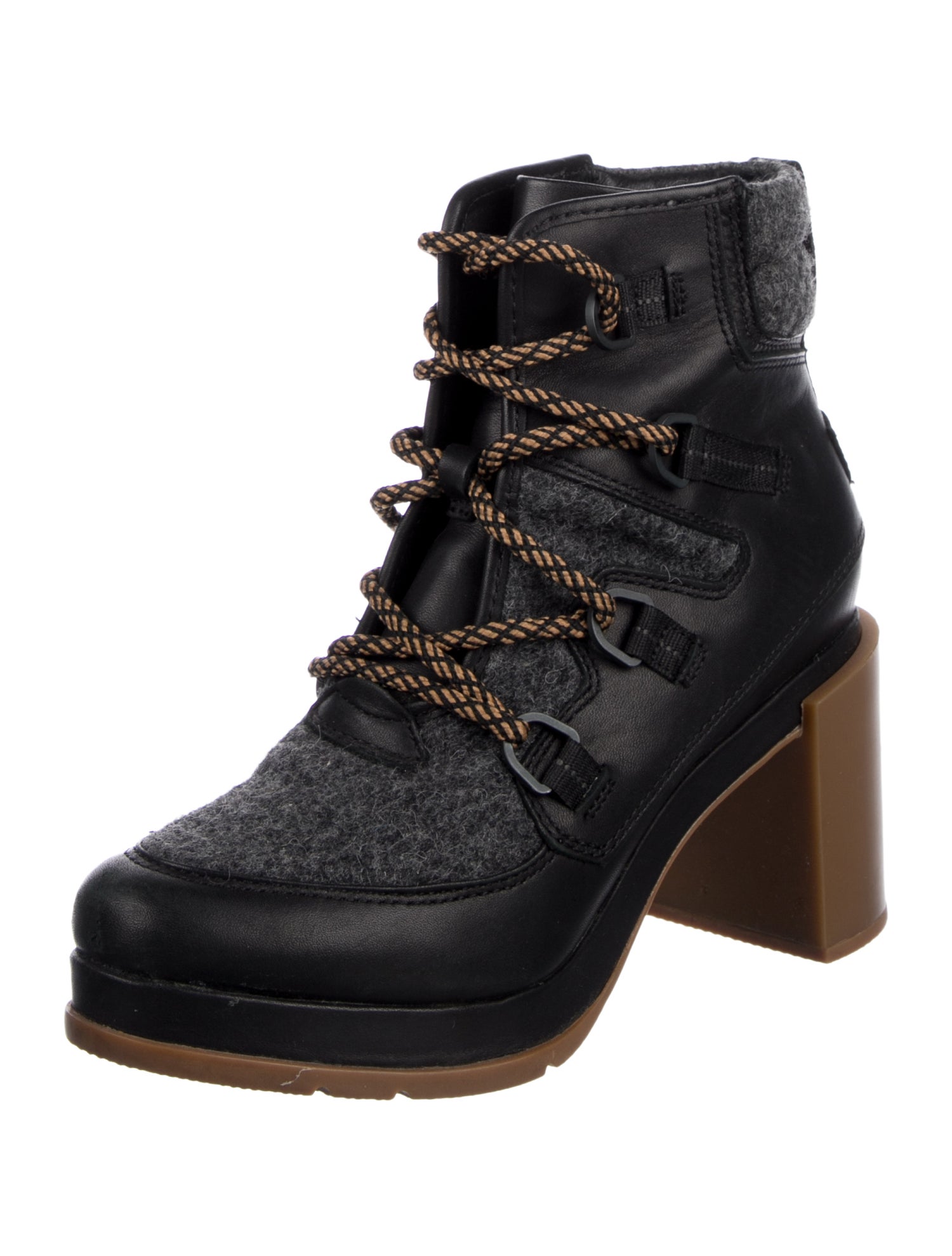 Sorel Leather Lace-Up Boots