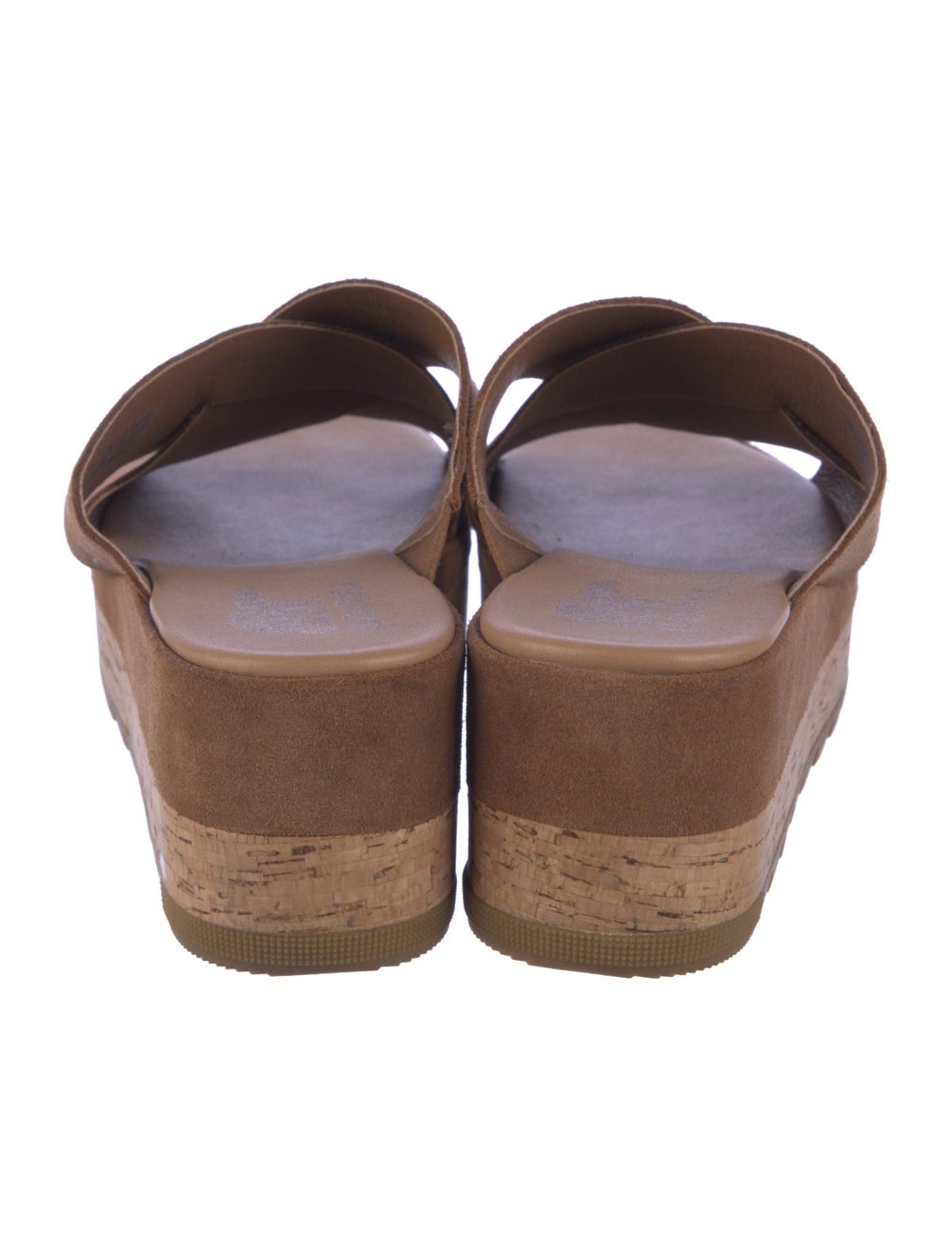 Sorel Suede Espadrilles Orange Platform Crossover… - image 4