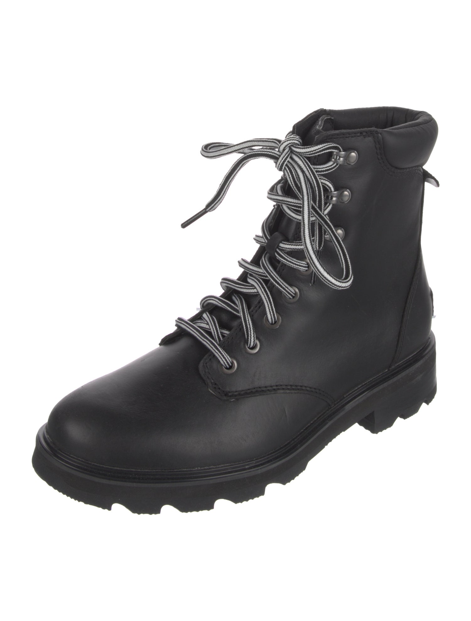 Sorel Leather Combat Boots