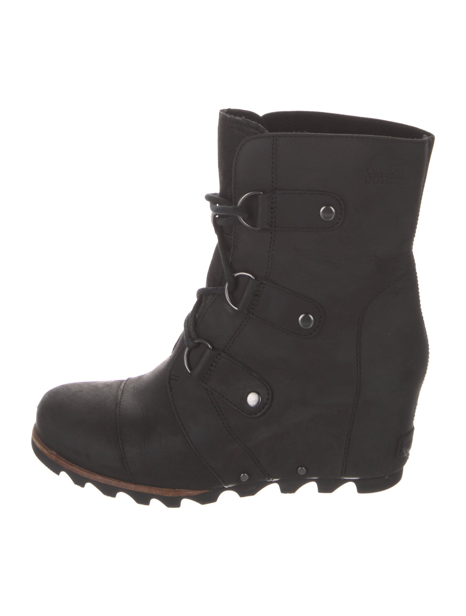 Sorel Leather Lace-Up Boots