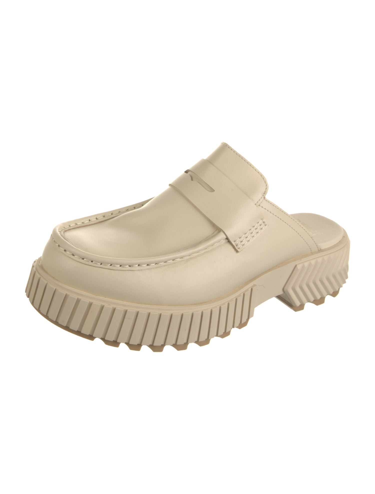 Sorel Embossed Leather Mules w/ Tags