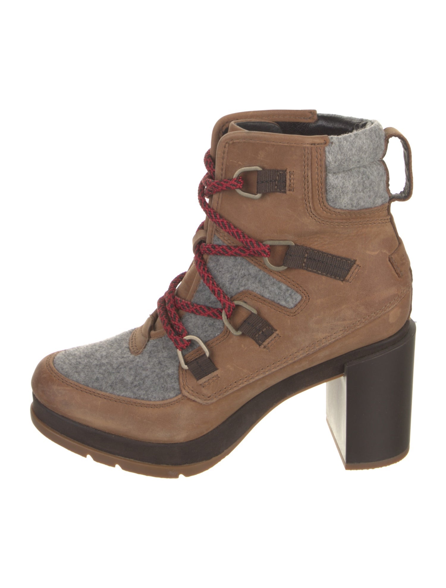 Sorel Leather Lace-Up Boots